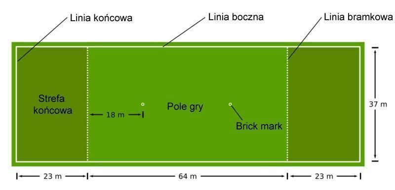 Boisko do Ultimate Frisbee